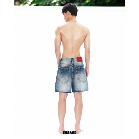 THBB CORE JEANS SHORT - BLUE