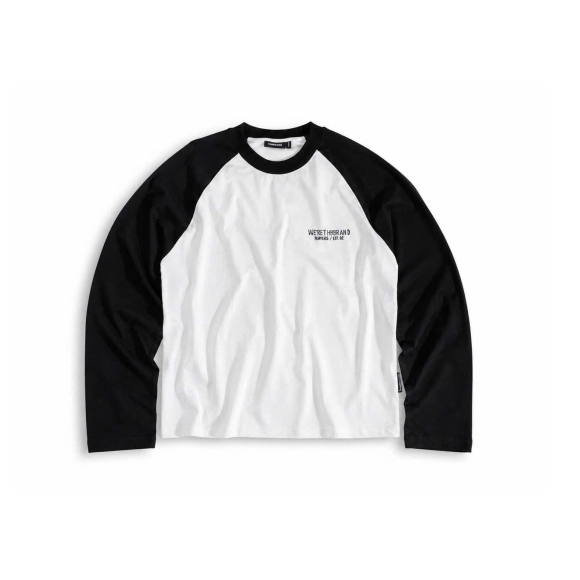 WRITTING RAGLAN - WHITE